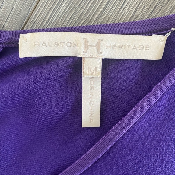 Halston Heritage Dress 💜 M - Picture 8 of 15